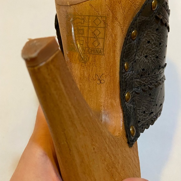 Jennika leather studded mules size 6 - Picture 10 of 12